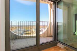 Exklusives Panorama: Moderne 3-Zimmer-Wohnung mit Loggia – Mahatma-Gandhi-Pl. 4, 81248 Freiham, München – Vorschaubild 1
