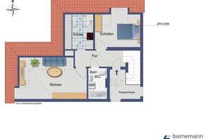 Grüne Lage Nähe Uni-Klinik! Ansprechende, freie 3-Zi.-Maisonette mit 2 Bädern + TG!  – Die vollständige Adresse der Immobilie erhältst du vom Anbieter., 91054 Loewenich, Erlangen – Vorschaubild 22
