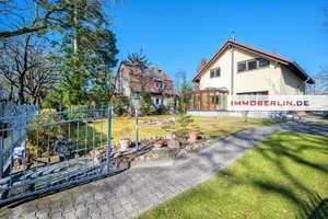 IMMOBERLIN.DE - Herrliches Ein-/Zweifamilienhaus mit großzügigem Grundstück und Wintergarten – Berlin – Vorschaubild 1