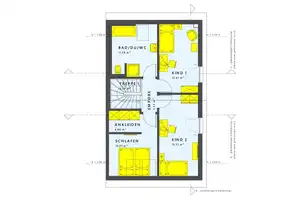 4,5 Zimmer und PV-Anlage, riesen Wohnbereich und für jeden ein Zimmer auf 124 m² – Teltow-Fläming (Kreis) – Vorschaubild 4