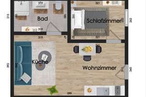 Zentrale Kapitalanlage in Krefeld – kompakte Wohnung mit Potenzial – Die vollständige Adresse der Immobilie erhältst du vom Anbieter., 47799 Cracau, Krefeld – Vorschaubild 12