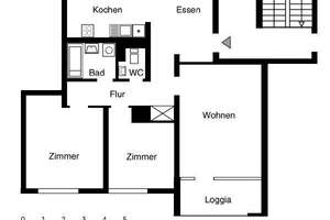 3-Zimmer-Wohnung in Duisburg Obermarxloh – Knappenstraße 55, 47167 Obermarxloh, Duisburg – Vorschaubild 2