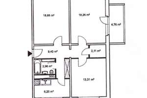Renovierte 3-Zimmer Wohnung im 7. OG mit Balkon in Friedrichshain – Singerstraße 38, 10243 Friedrichshain, Berlin – Vorschaubild 2