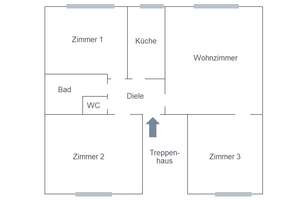 Großzügige und moderne 4-Zimmer-Wohnung im Herzen von Essen-Rüttenscheid – Alfredstraße 24, 45130 Rüttenscheid, Essen – Vorschaubild 13