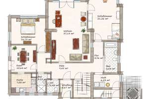 Großzügiges Zuhause. 8 Zimmer. 223 m².
Garten, Garage und 2 Stellplätze. Viel
Platz für Ihre Ideen – Die vollständige Adresse der Immobilie erhältst du vom Anbieter., 78244 Gottmadingen – Vorschaubild 47