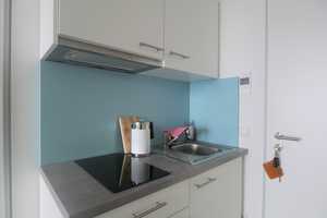 Ihr neues Zuhause – komfortables, teilmöbliertes 1-Zimmer-Appartment mit Balkon und Aufzug! – Stromgasse 31, 52064 Aachen – Vorschaubild 4