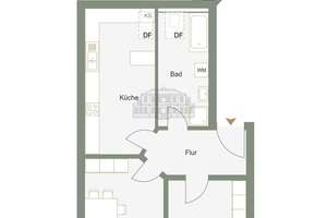 Investieren in Leipzig: Helle Dachgeschosswohnung mit Einbauküche & Stellplatz – Die vollständige Adresse der Immobilie erhältst du vom Anbieter., 4159 Wahren, Leipzig – Vorschaubild 14