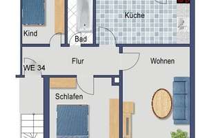 JETZT KAUFNEBENKOSTEN EINSPAREN! 2,5 ZI. WOHNUNG ALS KAPITALANLAGE in grüner & ruhiger Wohnlage. – Schulze-Delitzsch-Straße 28, 1279 Tolkewitz/Seidnitz-Nord, Dresden – Vorschaubild 13