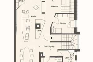 Rarität hoch über den Dächern der Stadt! Luxuriöser, kernsanierter Wohntraum in Bestlage – Die vollständige Adresse der Immobilie erhältst du vom Anbieter., 70597 Haigst, Stuttgart – Vorschaubild 9