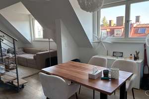 UNTERVERMIETUNG Untergiesing (08.2026)- (01.2027)-Möbliert-Dachgeschoss-Wohnung in München