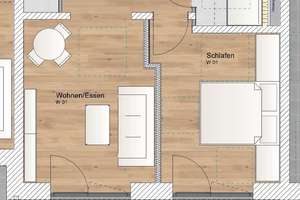 KfW 40 QNG: 150.000 € Förderkredit - 2 Zimmer EG Wohnung mit Südterrasse – Die vollständige Adresse der Immobilie erhältst du vom Anbieter., 85748 Garching bei München – Vorschaubild 2