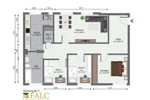 Einziehen, ankommen, wohlfühlen: Modernisierte 4-Zimmer-Wohnung für die ganze Familie! – Die vollständige Adresse der Immobilie erhältst du vom Anbieter., 42109 Uellendahl-Katernberg, Wuppertal – Vorschaubild 10