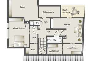 Die Lage wird Sie begeistern! Großes Zweifamilienhaus mit viel Potential für Ihre Wohnträume – Die vollständige Adresse der Immobilie erhältst du vom Anbieter., 70599 Schönberg, Stuttgart – Vorschaubild 53