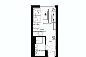 Erstbezug: Hochwertiges  Apartment mit Küchenzeile in direkter Nähe zur Universität. Frei ab 01.07. – Die vollständige Adresse der Immobilie erhältst du vom Anbieter., 93053 Galgenberg, Regensburg – Vorschaubild 16