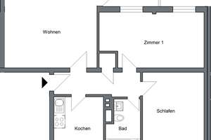 Grün, ruhig, schön – Wohnung im Rabenberg mit Balkon – Rabenbergstr. 36, 38444 Rabenberg, Wolfsburg – Vorschaubild 5