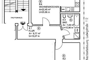Helle 2-Zimmer-Wohnung mit Balkon im 2. OG in Leipzig-Volkmarsdorf – Benningsenstr. 1, 4315 Volkmarsdorf, Leipzig – Vorschaubild 7