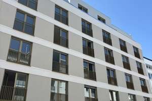 Lichtdurchflutete 2-Zimmer-Wohnung 5. OG mit Weitblick & Balkon in der Mainzer Neustadt. Erstbezug!