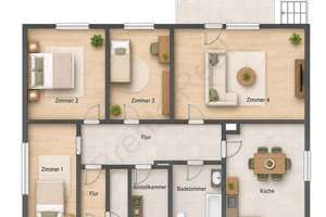 Unterkellerter Bungalow auf teilbarem Grundstück – Die vollständige Adresse der Immobilie erhältst du vom Anbieter., 12685 Marzahn, Berlin – Vorschaubild 6