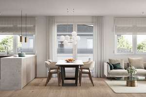 Neubau-Highlight: Stilvolle 3-Zimmer-Wohnung mit Dachterrasse – Seeshaupter Straße 4, 81476 Forstenried, München – Vorschaubild 4