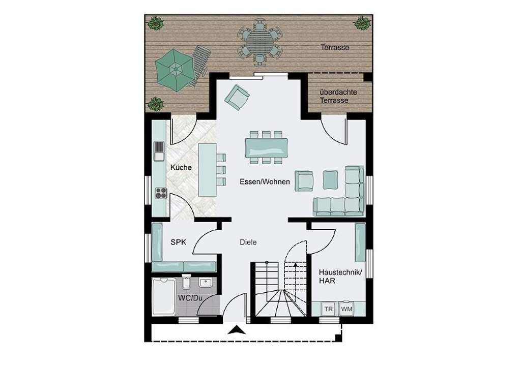 Immobilie in Biberach - Wirklich das ideale Familienhaus: 2-geschossig, modern und durchdacht. - Bild 3
