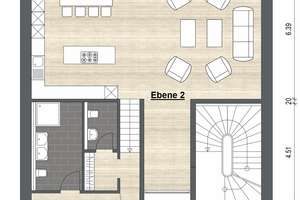 Solitär in Essen-Werden: Exklusive Maisonette mit Loftcharakter und historischem Charme – Die vollständige Adresse der Immobilie erhältst du vom Anbieter., 45239 Werden, Essen – Vorschaubild 5