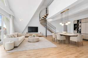 6.280,- pro QM- EINZIGARTIGE DACH-MAISONETTE MIT WEITBLICK über Berlin - Villenlage Dahlem