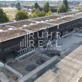 Neubau in Düsseldorf-Flingern | ebenerdiges Tor | kleine Bürofläche