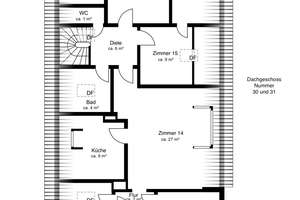 Historische Rotklinker-Villa in einzigartiger Lage in Övelgönne – Die vollständige Adresse der Immobilie erhältst du vom Anbieter., 22605 Othmarschen, Hamburg – Vorschaubild 12