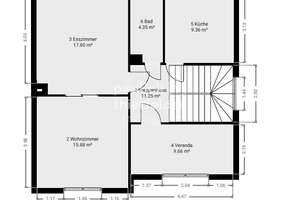 Denkmalgeschütztes Stadthaus in Markkleeberg – Die vollständige Adresse der Immobilie erhältst du vom Anbieter., 4416 Markkleeberg – Vorschaubild 3