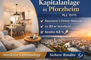 Attraktive Kapitalanlage mit solider Rendite – renovierte 2,5-Zimmer-Wohnung