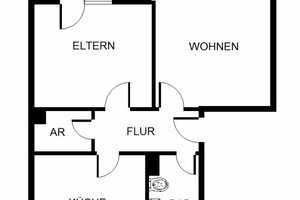 Renovierte 2 - Zimmer Wohnung mit Balkon in attraktiver Lage! – Jannerstraße 10, 93053 Regensburg – Vorschaubild 3