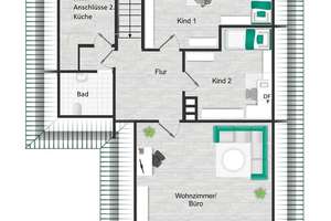 Charmantes Einfamilienhaus mit Wintergarten und Garage in Bremen-Burgdamm – Die vollständige Adresse der Immobilie erhältst du vom Anbieter., 28719 Burgdamm, Bremen – Vorschaubild 30