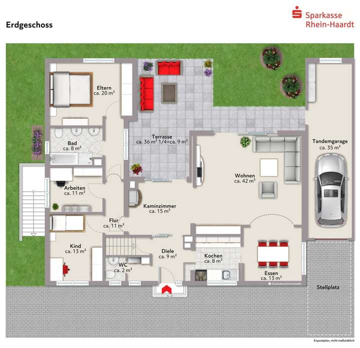 Grundriss Erdgeschoss