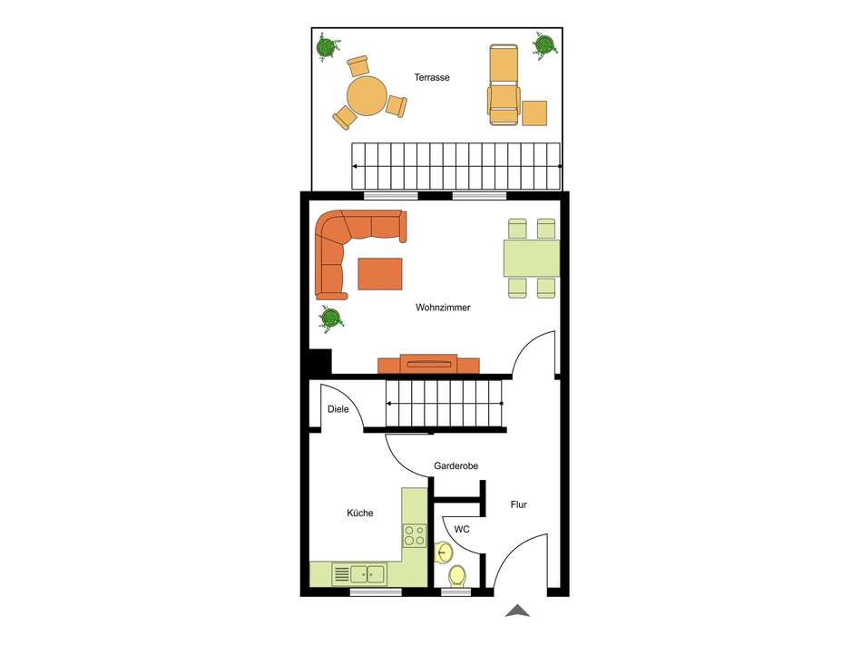 Grundriss EG RMH Nr. 43