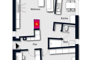 Sofort übernehmbar -Ihr neues, charmant individuelles Zuhause! – Die vollständige Adresse der Immobilie erhältst du vom Anbieter., 88299 Leutkirch im Allgäu – Vorschaubild 5