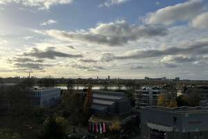 Penthousewohnung mit Dachterrasse und Blick über Düsseldorf
