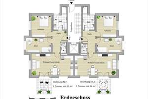 KfW 40 QNG Neubau: Lichtdurchflutete 3-Zimmer-Wohnung mit Terrasse und privatem Garten – Die vollständige Adresse der Immobilie erhältst du vom Anbieter., 70563 Rosental, Stuttgart – Vorschaubild 6