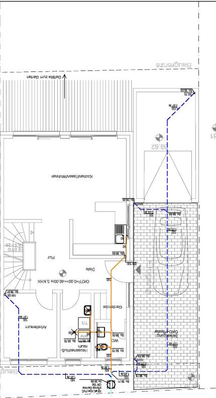 Wohnzimmer und Küche