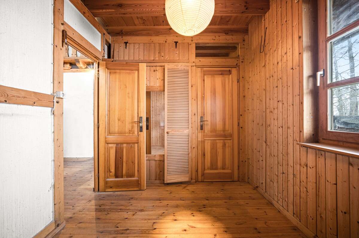 Immobilie in Sievershütten - Architekten-Fachwerk-Blockhaus mit offener Galerie - absolutes Unikat - direkte Feldrandlage mit wun - Bild 5