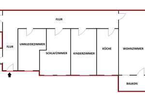 Großzügige, helle 4-Zimmerwohnung + ruhige Hinterhoflage + Balkon + Einbauküche als Option! – Große Diesdorfer Str. 52 c, 39110 Stadtfeld West, Magdeburg – Vorschaubild 21