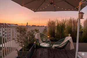 Luxus pur: Private Dachterrasse und Alpenblick!