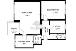 Helle 3-Zimmer-Wohnung mit Balkon und Garage in begehrter Lage von Traunstein – Karl-Merkenschlager-Straße 3, 83278 Traunstein – Vorschaubild 15