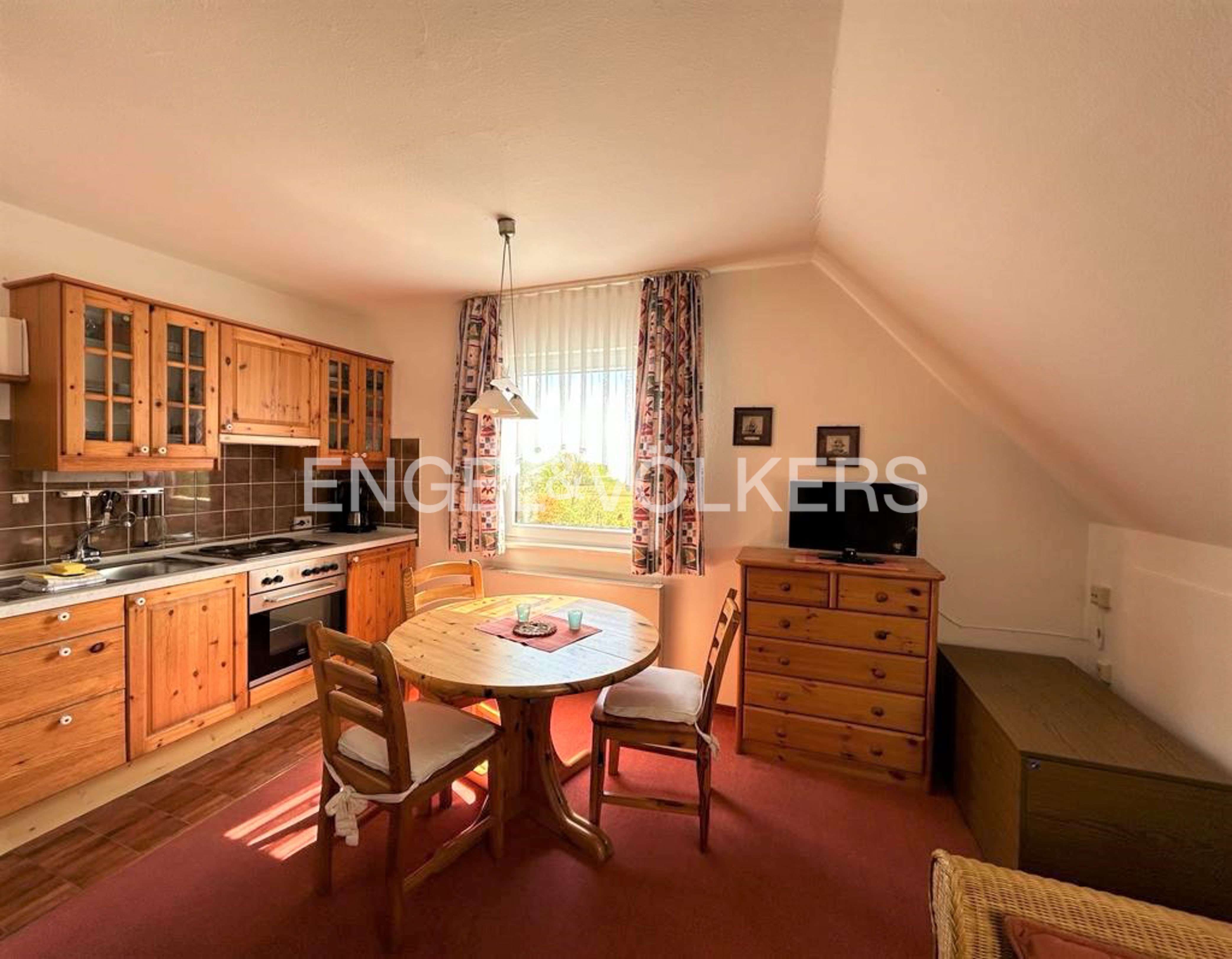 Immobilie in Spiekeroog - Idyllisch gelegene 2-Zimmer-Whg. mit Terrasse - Bild 1