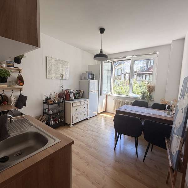 *** gepflegte 1-Zimmer-Wohnung - mit grüner Gemeinschaftsterrasse - in Aachen-Burtscheid ***