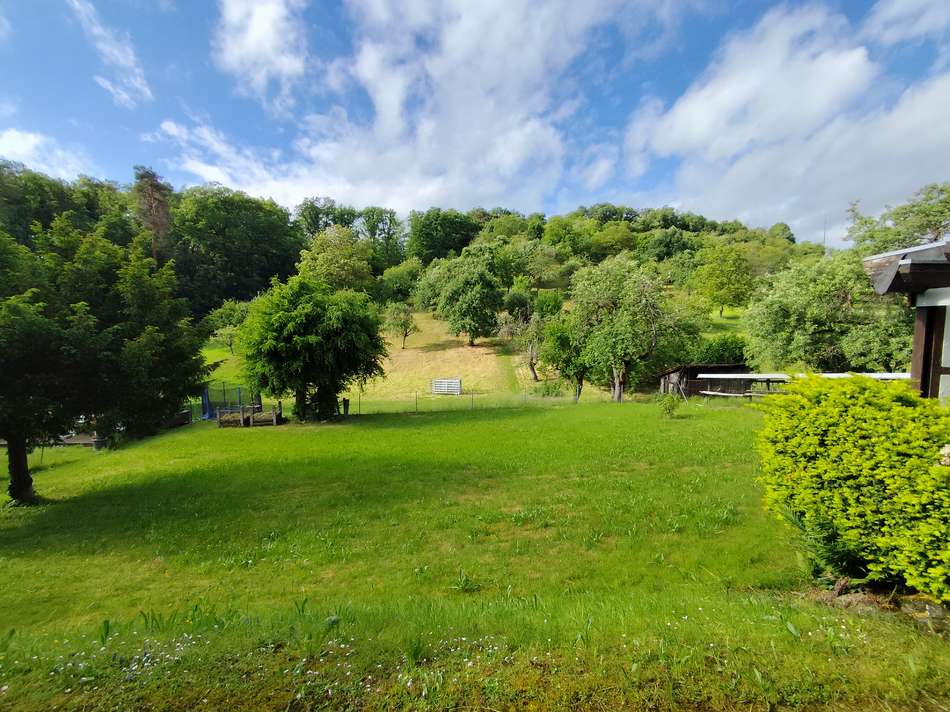 Garten vom Gartengeschoss aus
