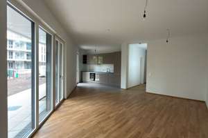 Moderne 3-Zimmer-Erdgeschosswohnung mit Terrasse und optionaler  Tiefgarage direkt am Rhein – Eleonorenstraße 127, 55252 Mainz-Kastel, Wiesbaden – Vorschaubild 2