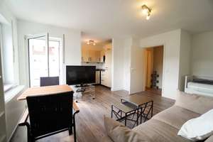 Möbliertes 1-Zimmer-Apartment mit Küche, Balkon & Tiefgaragenstellplatz in Bielefeld – Die vollständige Adresse der Immobilie erhältst du vom Anbieter., 33609 Heepen, Bielefeld – Vorschaubild 2