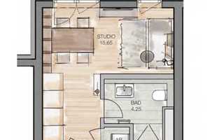 **LAGE** PIANOSUITES - Modern möbliertes 1-Zimmer-Neubau-Appartment im Komponistenviertel – Hamburg – Vorschaubild 16