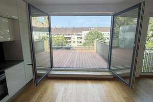  
Stilvolle 2-Zimmer-Wohnung mit traumhafter Dachterrasse in der Maxvorstadt 