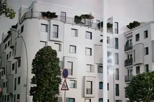 Zweitbezug mit Einbauküche und Terrasse: ansprechende 2-Zimmer-Terrassenwohnung in Weißensee, Berlin – Berlin – Vorschaubild 1